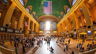 Walking Tour of Grand Central Terminal — New York City 【4K】🇺🇸 [upl. by Aneeled]