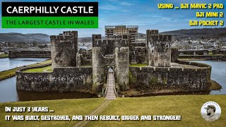 Caerphilly Castle  The Largest in Wales 2nd in Britain [upl. by Schargel]