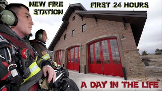 First 24 Hours in a New Fire Station  A Day in the Life [upl. by Yeloc993]