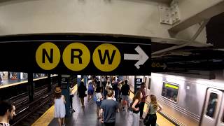 ⁴ᴷ The Busiest NYC Subway Station Times Square–42nd StreetPort Authority Bus Terminal [upl. by Eniortna]