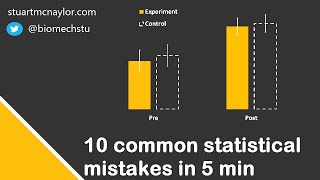 Ten Statistical Mistakes in 5 Min [upl. by Sallad]