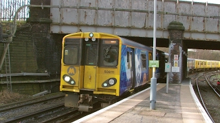 Half an Hour at 216  Birkenhead North Station 1022017  Class 507 508 terminus [upl. by Artus]