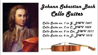 Johann Sebastian Bach  Cello suites in 432 Hz great for reading or studying [upl. by Letram]